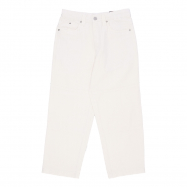 pantalone lungo uomo classic label panel OPTIC WHITE