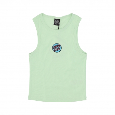 canotta donna other dot emb tank PASTEL GREEN