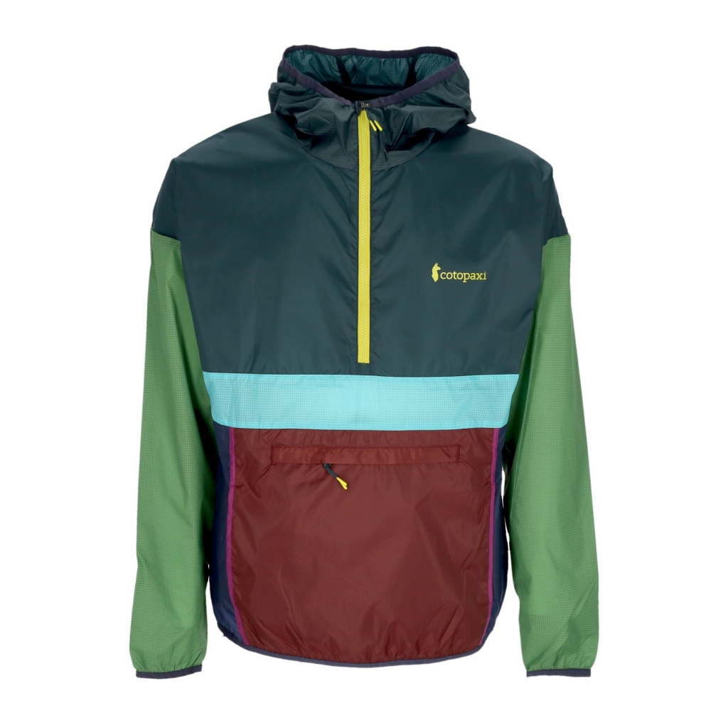 giacca a vento infilabile uomo teca half-zip windbreaker PINELANDS