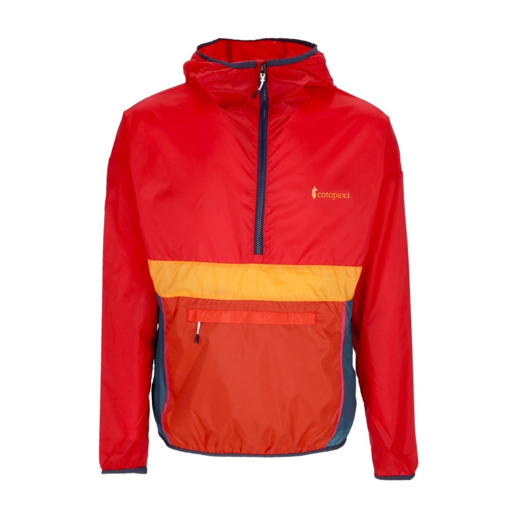 giacca a vento infilabile uomo teca half-zip windbreaker STRIKE OUT