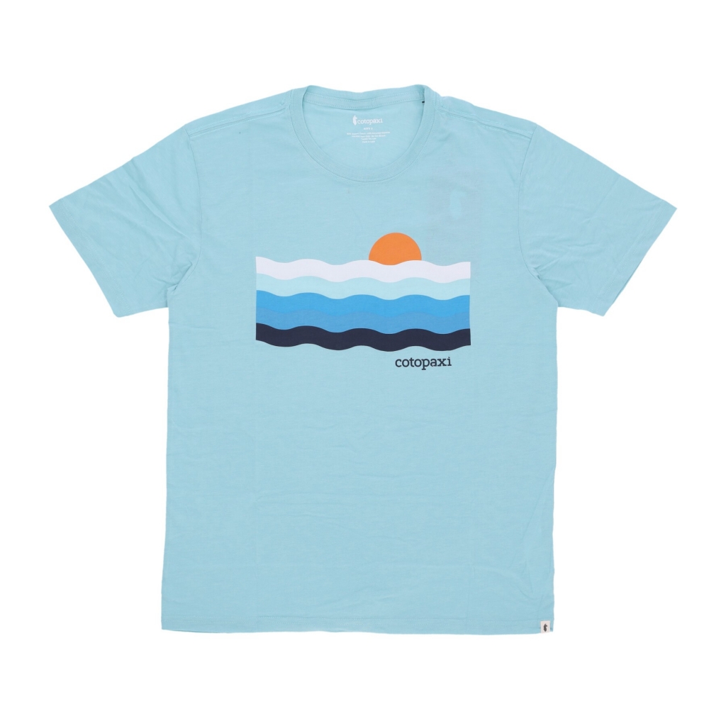 maglietta uomo disco wave organic tee SEA GLASS