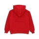 felpa cappuccio bambino jumpman sustainable hoodie GYM RED