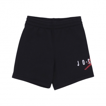 pantalone corto bambino jumpman sustainable short BLACK