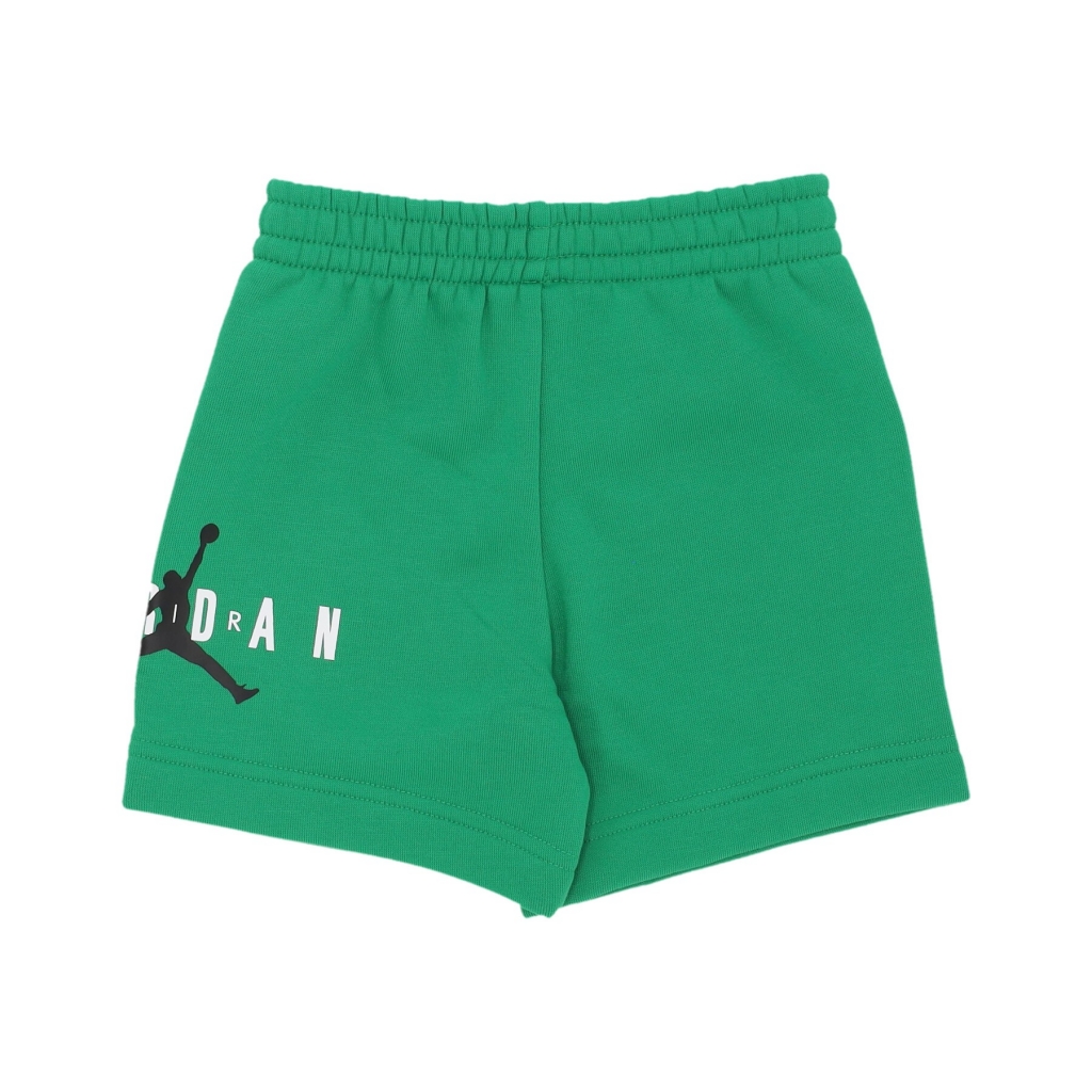 pantalone corto bambino jumpman sustainable short LUCKY GREEN