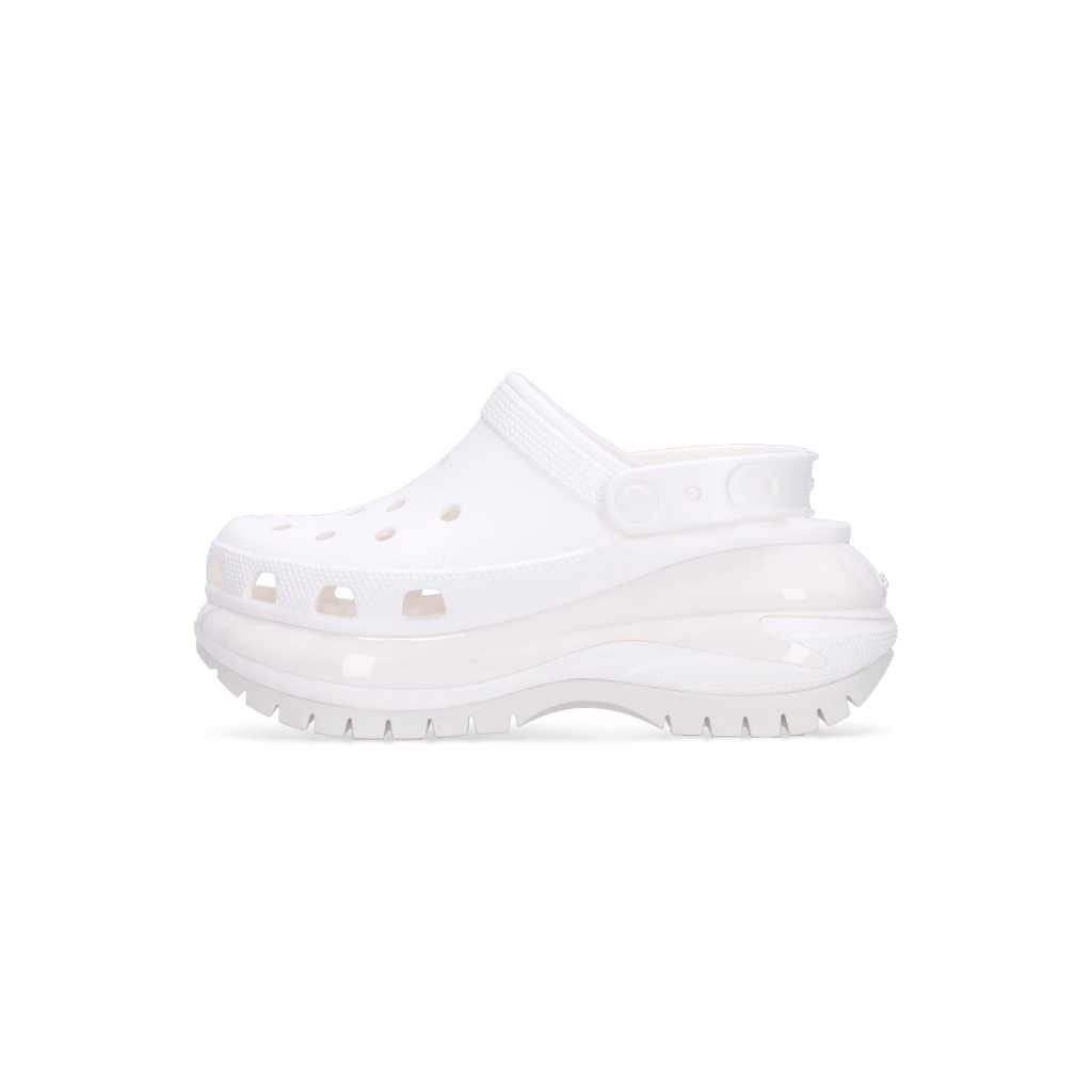 mule donna classic mega crush clog w WHITE