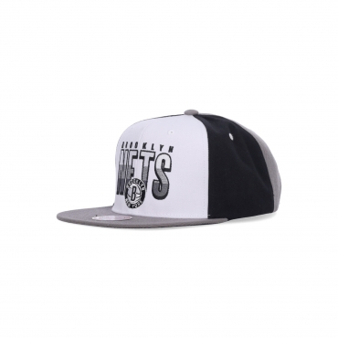 cappellino visiera piatta uomo nba billboard 2 snapback hwc bronet GREY/WHITE