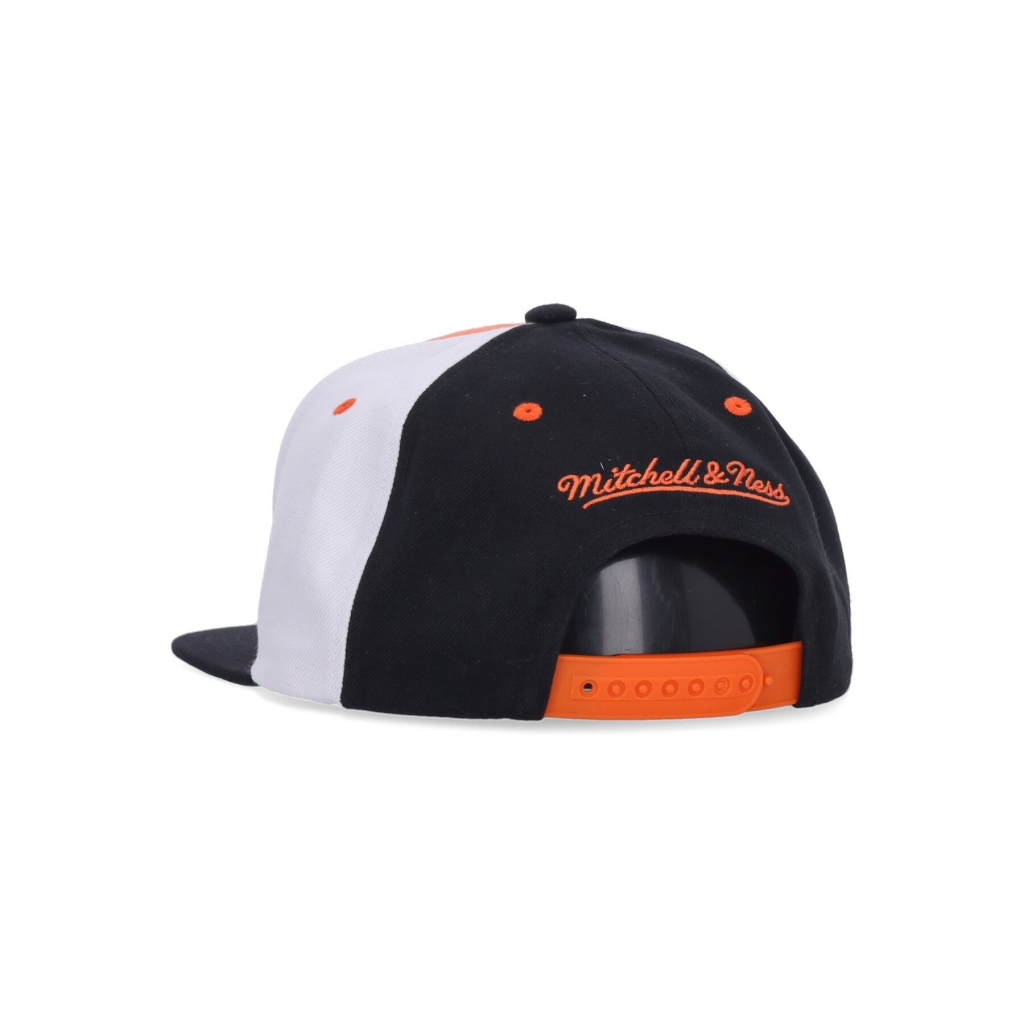 cappellino visiera piatta uomo nhl billboard 2 snapback vintage anaduc ORANGE/BLACK