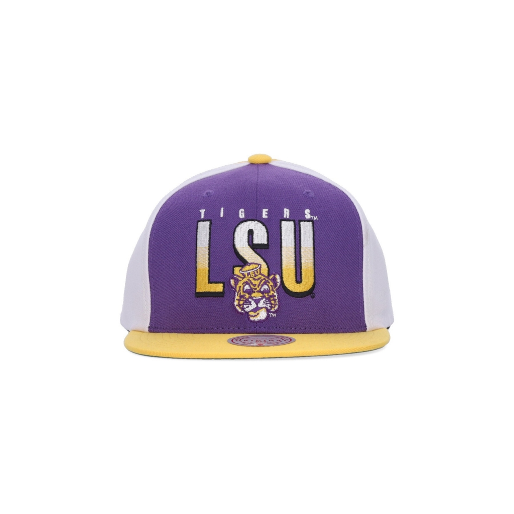 cappellino visiera piatta uomo ncaa billboard 2 snapback loutig PURPLE/YELLOW