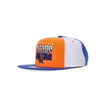 cappellino visiera piatta uomo ncaa billboard 2 snapback flogat ORANGE/NAVY