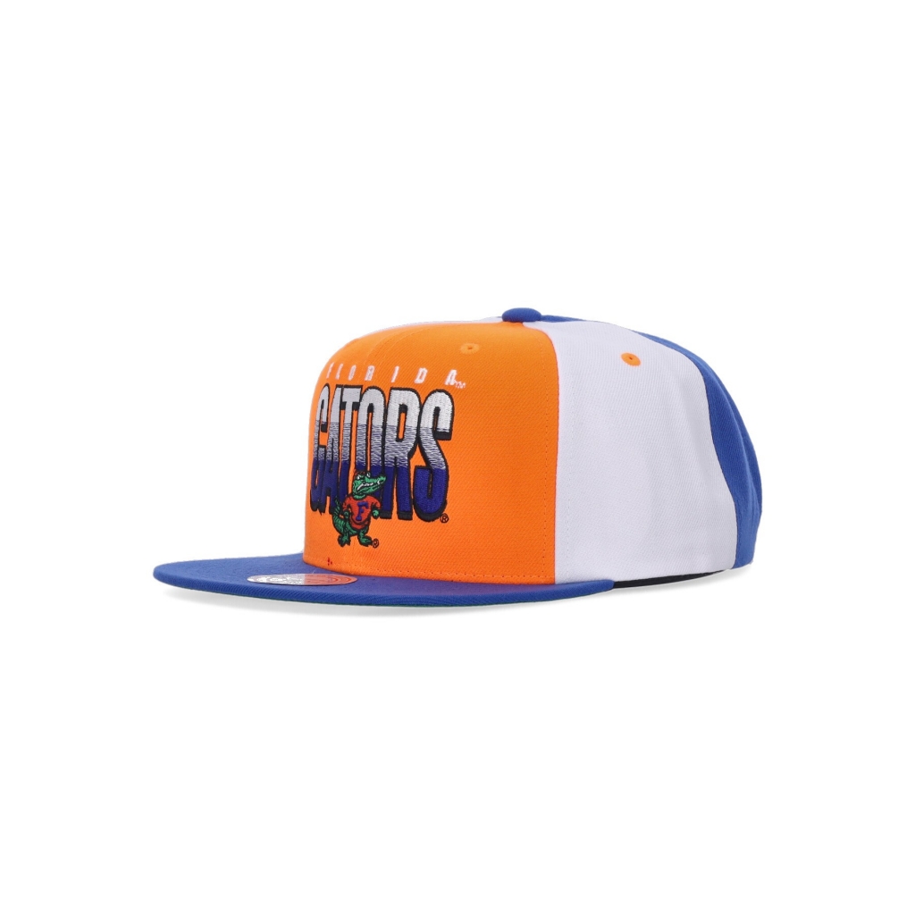 cappellino visiera piatta uomo ncaa billboard 2 snapback flogat ORANGE/NAVY