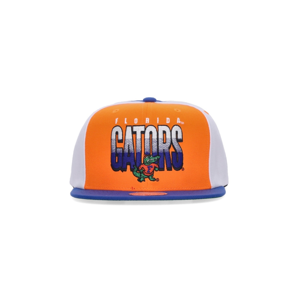 cappellino visiera piatta uomo ncaa billboard 2 snapback flogat ORANGE/NAVY