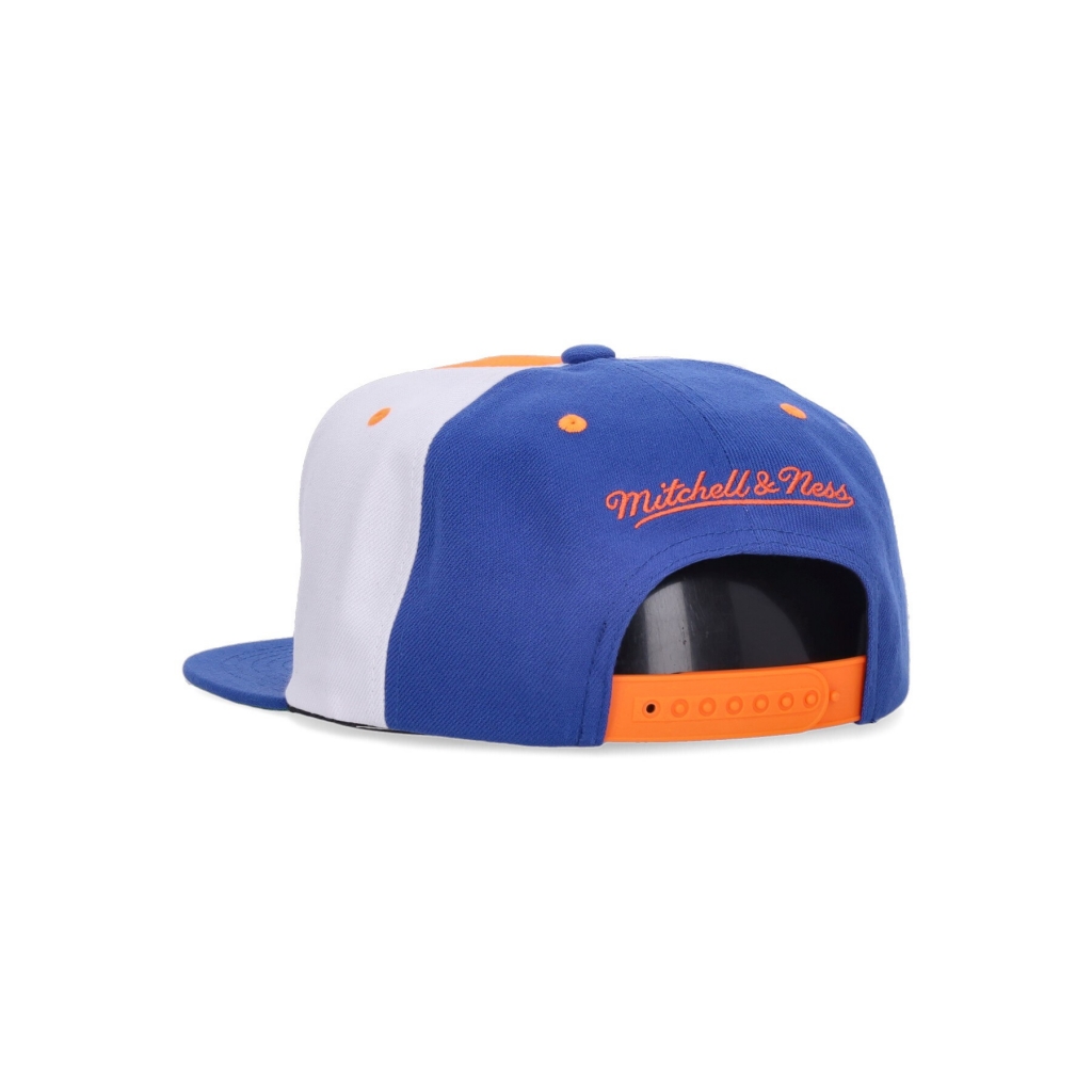 cappellino visiera piatta uomo ncaa billboard 2 snapback flogat ORANGE/NAVY