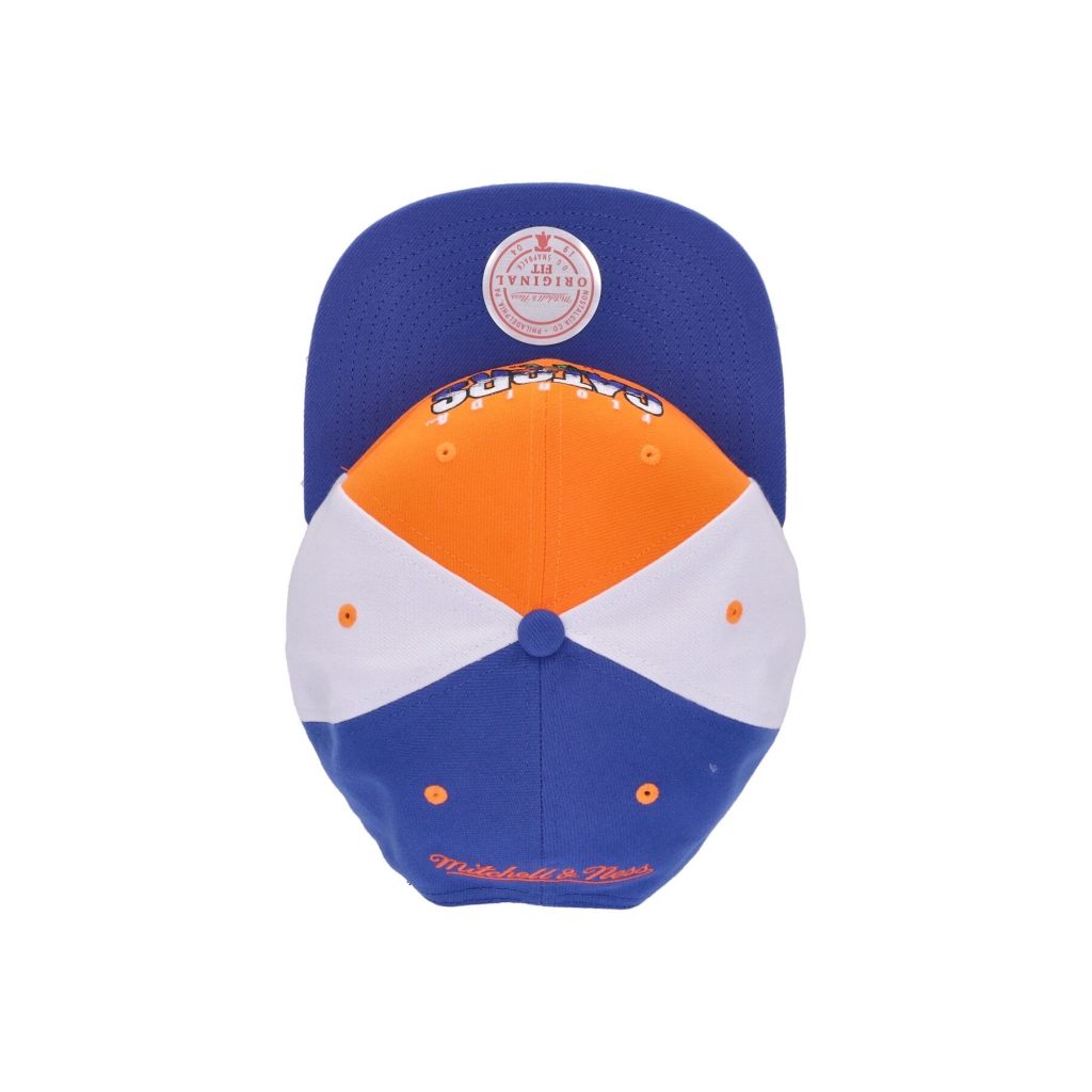 cappellino visiera piatta uomo ncaa billboard 2 snapback flogat ORANGE/NAVY