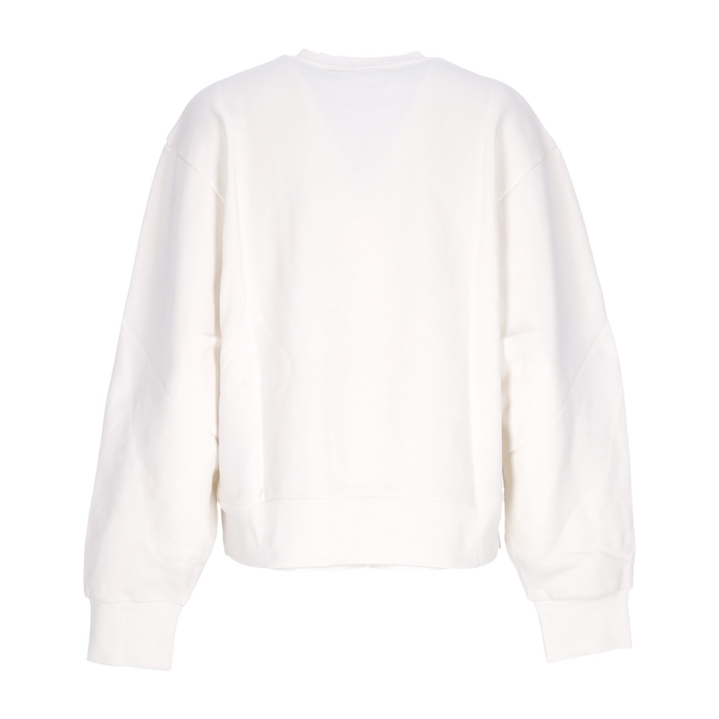 felpa leggera girocollo donna akron sweat WAX GARMENT DYED