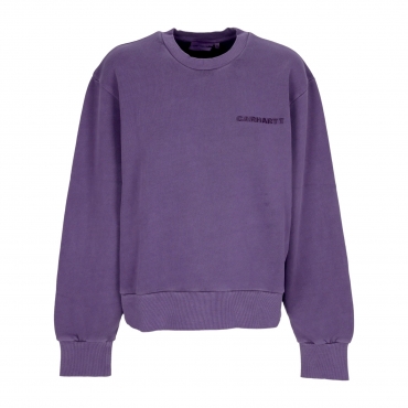 felpa leggera girocollo donna akron sweat CASSIS GARMENT DYED