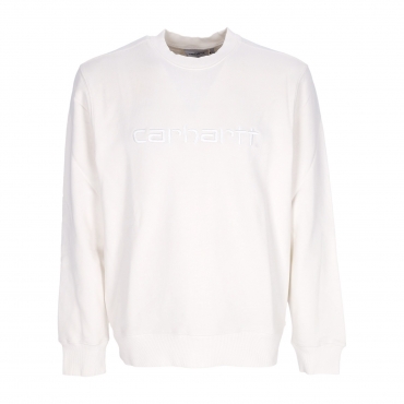 felpa leggera girocollo uomo duster crewneck WAX GARMENT DYED