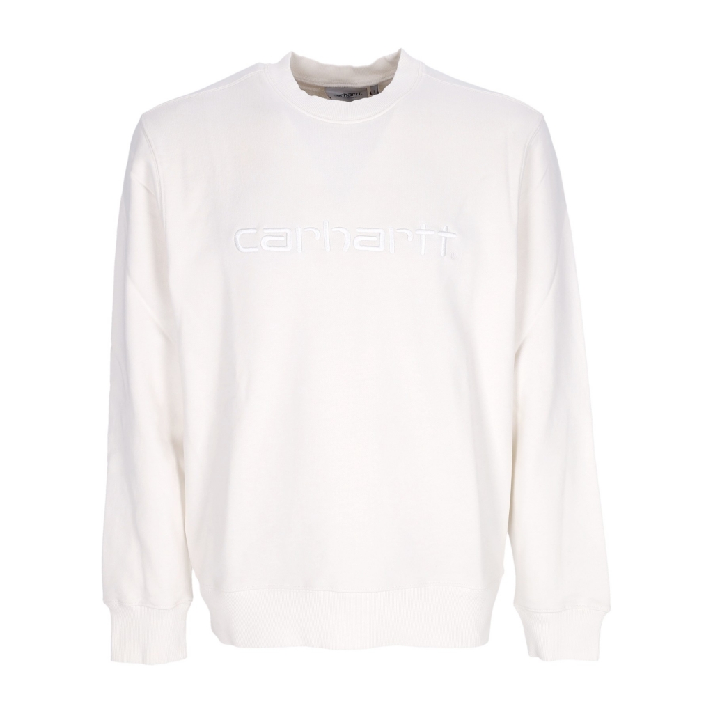 felpa leggera girocollo uomo duster crewneck WAX GARMENT DYED