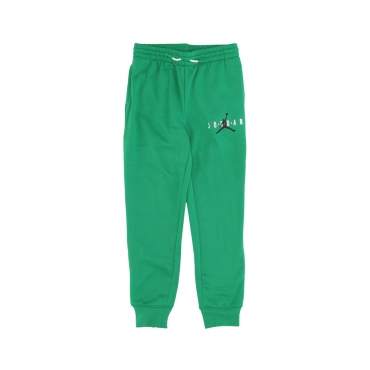 pantalone tuta felpato ragazzo jumpman sustainable pant LUCKY GREEN