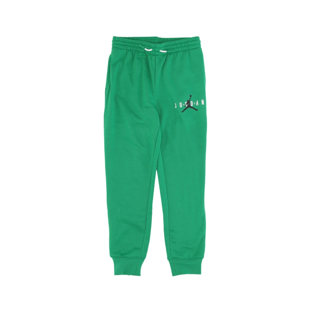 pantalone tuta felpato ragazzo jumpman sustainable pant LUCKY GREEN