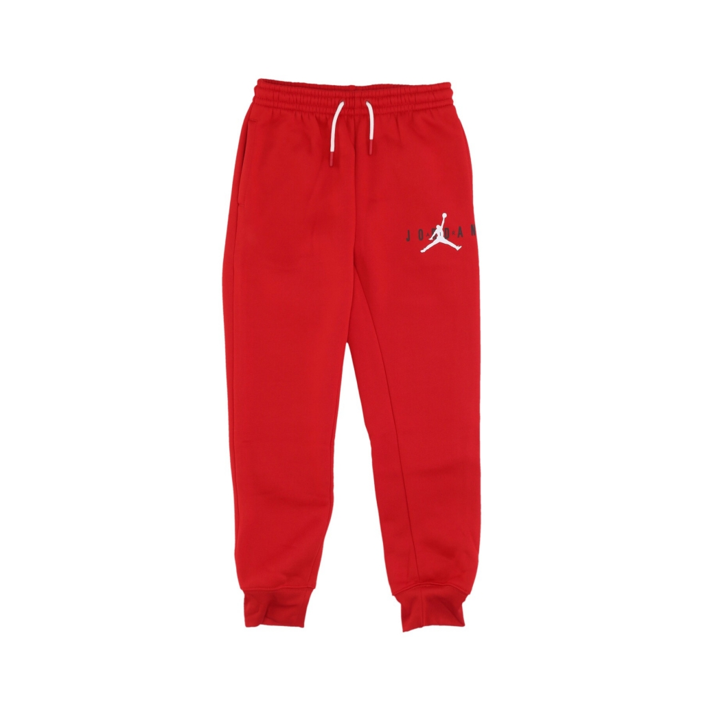 pantalone tuta felpato ragazzo jumpman sustainable pant GYM RED