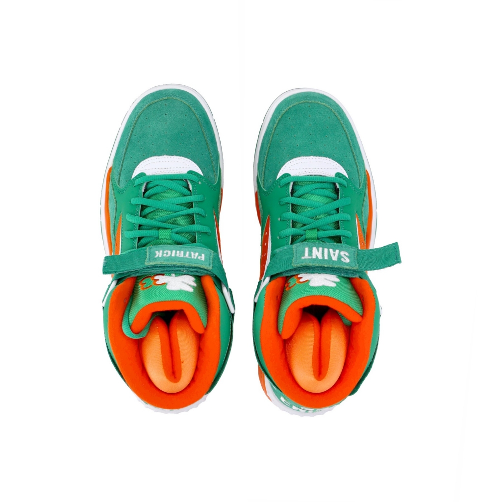 scarpa basket uomo focus st patricks day GREEN/ORANGE/WHITE