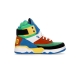 scarpa basket uomo ewing 33 hi x epmd GREEN/BLACK/LEMON