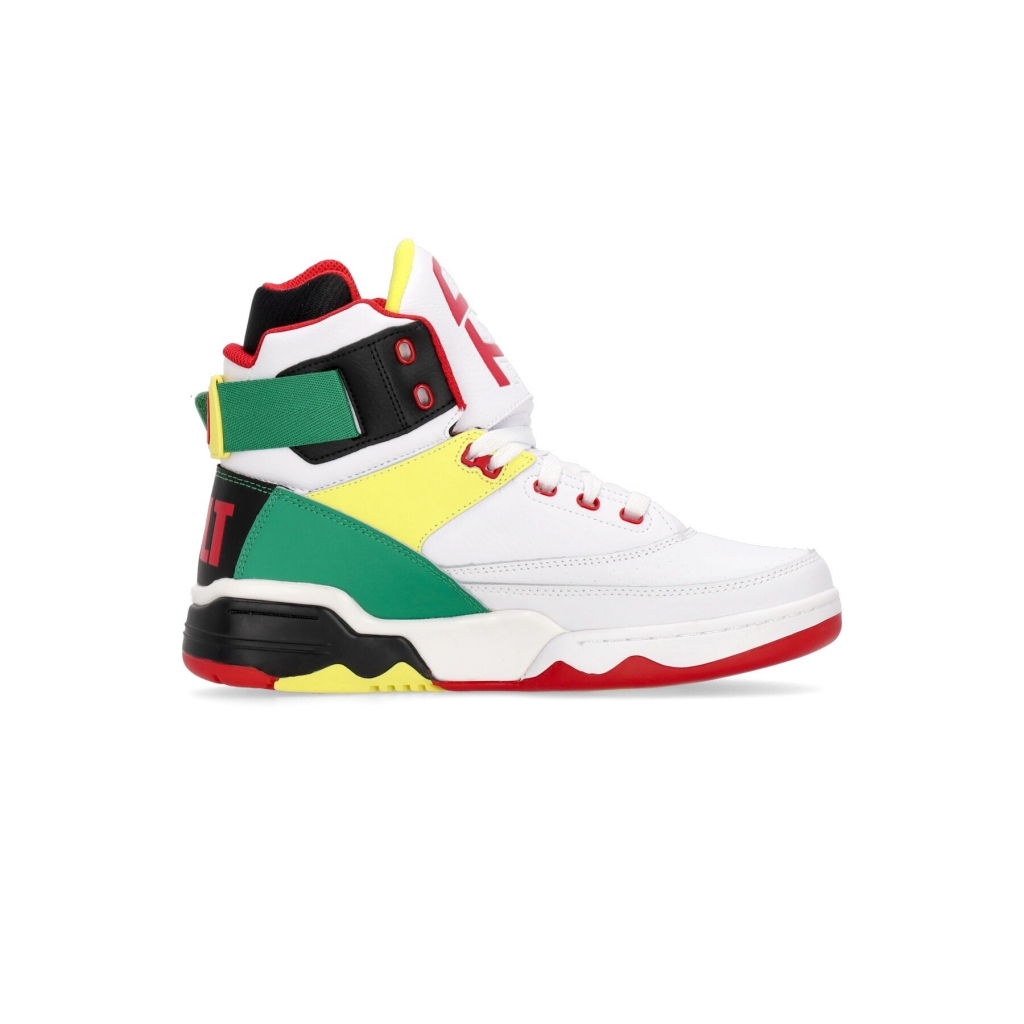 scarpa basket uomo ewing 33 hi x salt n pepa BLACK/JELLY BEAN/CHINESE RED