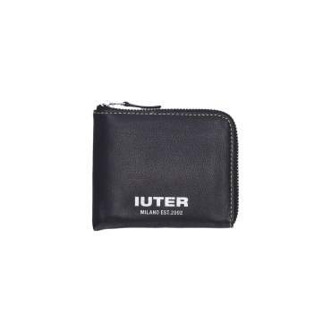 portafoglio uomo zip wallet BLACK