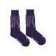 calza media uomo outline socks PURPLE/WHITE