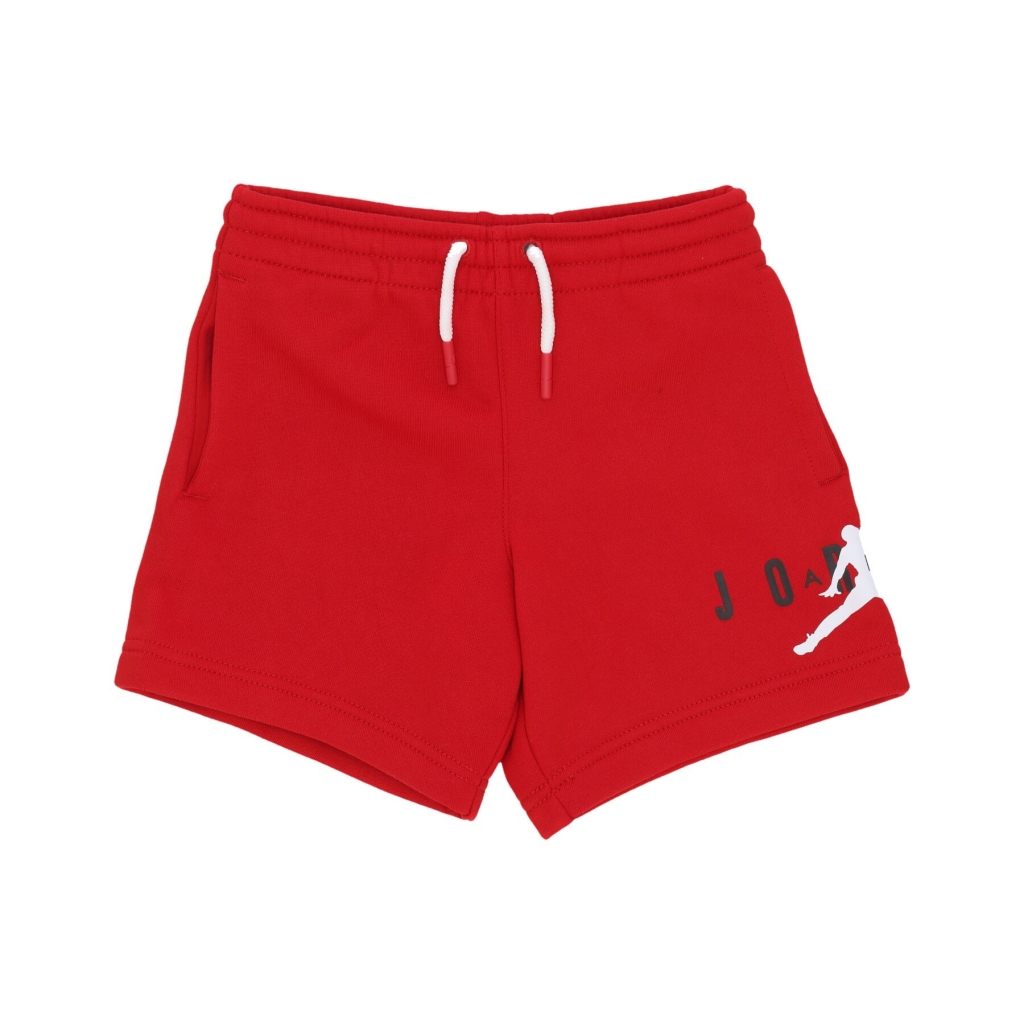 pantalone corto tuta bambino jumpman sustainable short GYM RED