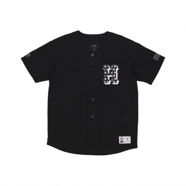 casacca bottoni uomo h-star baseball shirt BLACK