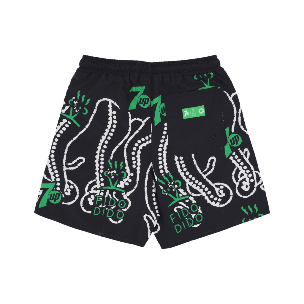 costume pantaloncino uomo splashed boardshort x 7up BLACK