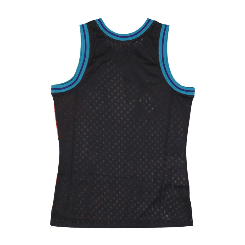 canotta tipo basket uomo nba big face 70 fashion tank chahor BLACK