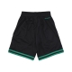 pantaloncino basket uomo nba big face 70 fashion short boscel BLACK