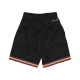 pantaloncino basket uomo nba big face 70 fashion short loslak BLACK