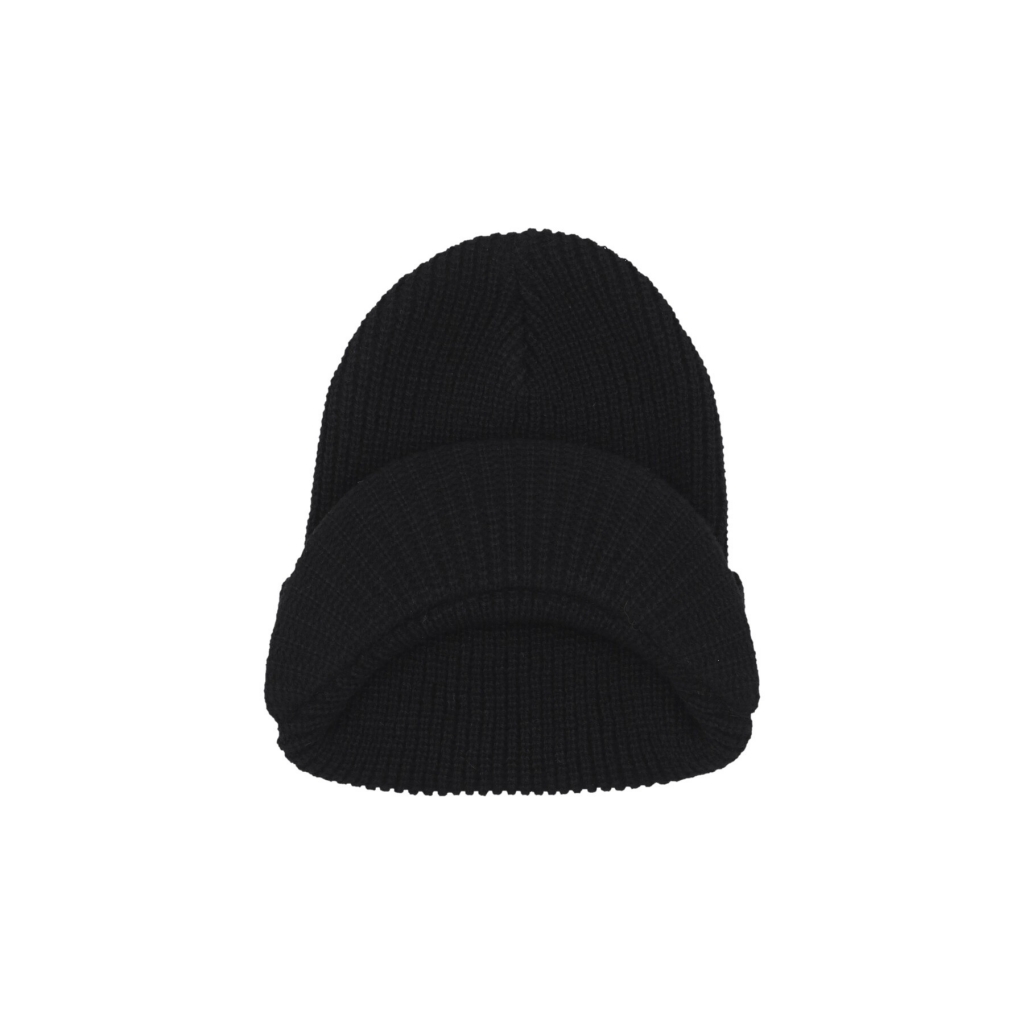 cappello uomo one star visor beanie BLACK