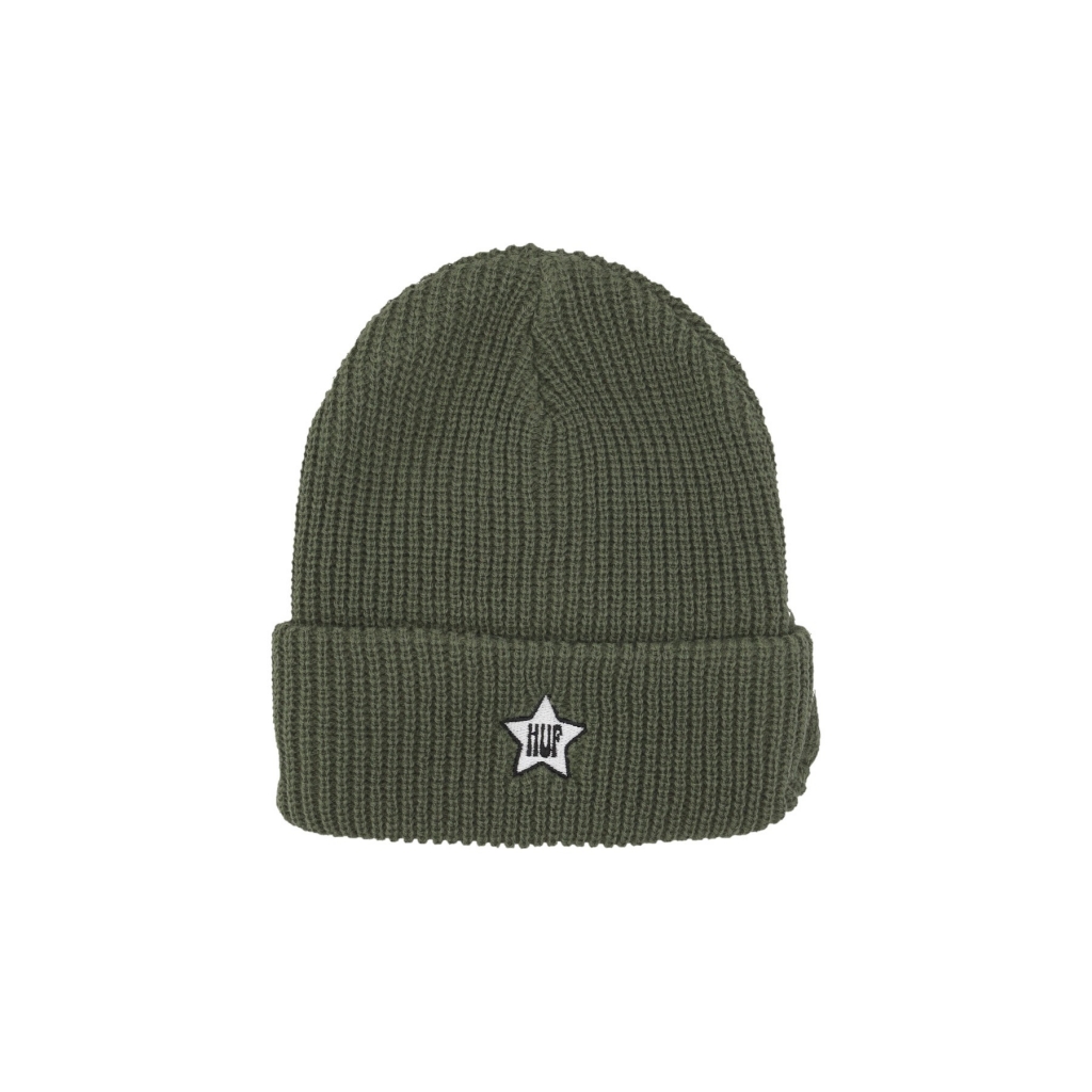 cappello uomo one star visor beanie AVOCADO