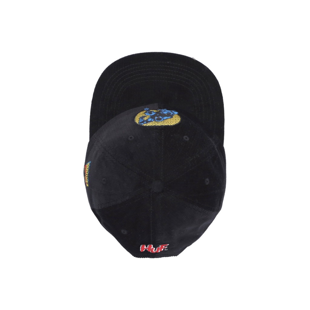 cappellino visiera piatta uomo night prowling snapback x avengers BLACK