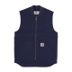 smanicato uomo classic vest BLUE RIGID