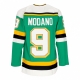 casacca hockey uomo nhl dark jersey 1989 no 9 modano minsta GREEN