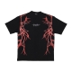 maglietta uomo new lightning tee BLACK/RED