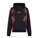 felpa leggera cappuccio uomo new lightning hoodie BLACK/RED