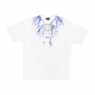 maglietta uomo lightning tee WHITE/BLUE/GREY