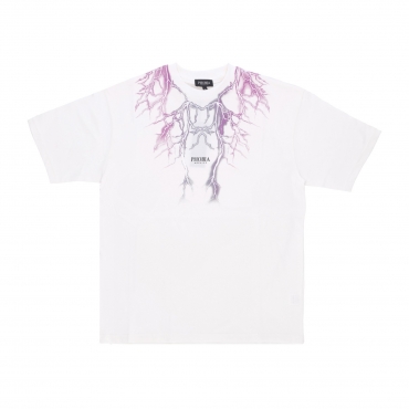 maglietta uomo lightning tee WHITE/PURPLE/GREY