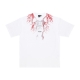 maglietta uomo lightning tee WHITE/RED/GREY