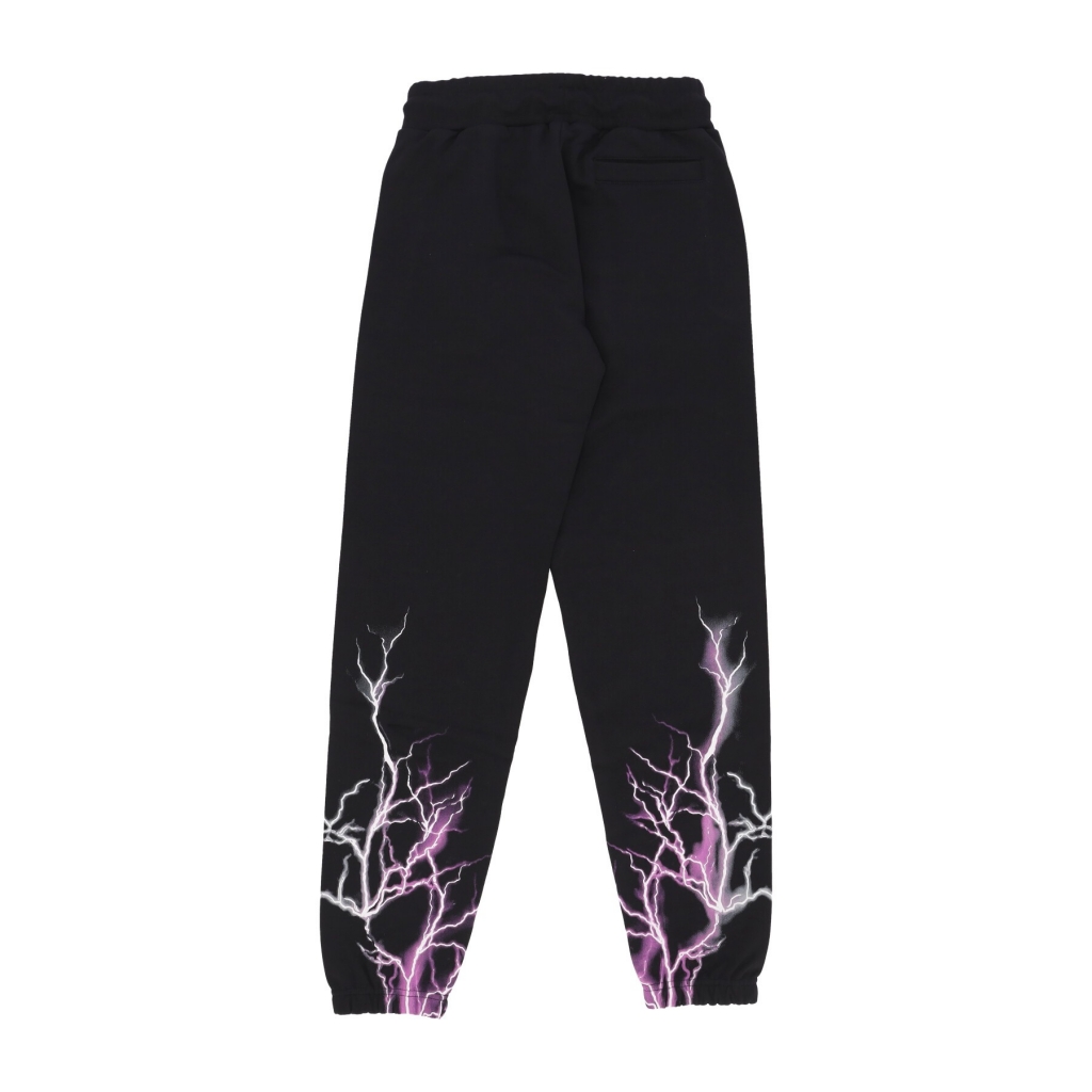 pantalone tuta leggero uomo lightning pant BLACK/PURPLE/GREY