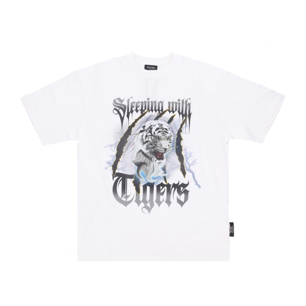 maglietta uomo tiger tee x emis killa WHITE