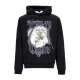 felpa leggera cappuccio uomo tiger hoodie x emis killa BLACK