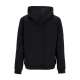 felpa leggera cappuccio uomo tiger hoodie x emis killa BLACK