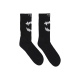 calza media uomo mouth print socks BLACK/WHITE